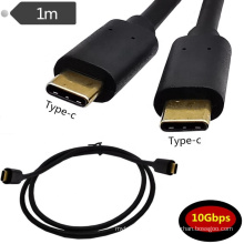 Chinese Factory Professional Production Gold Plated USB 3.1 Data Cable Male to Male Type C Cable